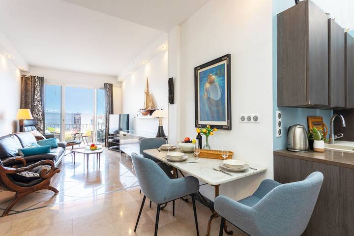 Ferienwohnung für 4 Personen, mit Terrasse in Nizza - 3
