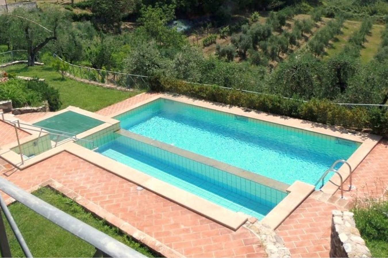 Villa für 12 Personen mit Garten in Casciana Terme Lari, Pisa Provinz