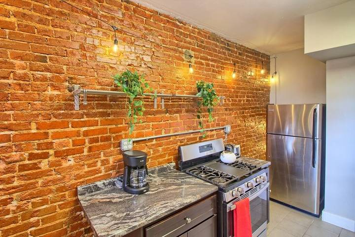 Vacation apartment for 4 people, with balcony and yard in Missouri