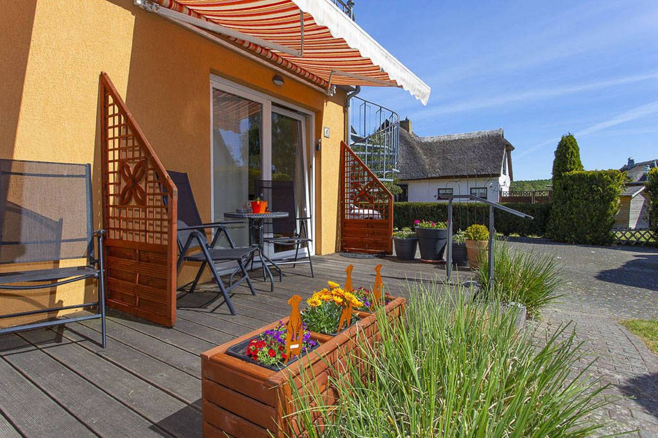 Gemütliche Ferienwohnung in Wassernähe - Ferienhaus Stark Apartment 01 in Ralswiek, Bergen auf Rügen und Umgebung