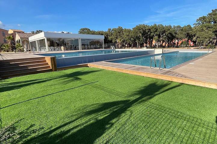 Apartamento de vacaciones para 4 personas, con balcón y piscina - 1