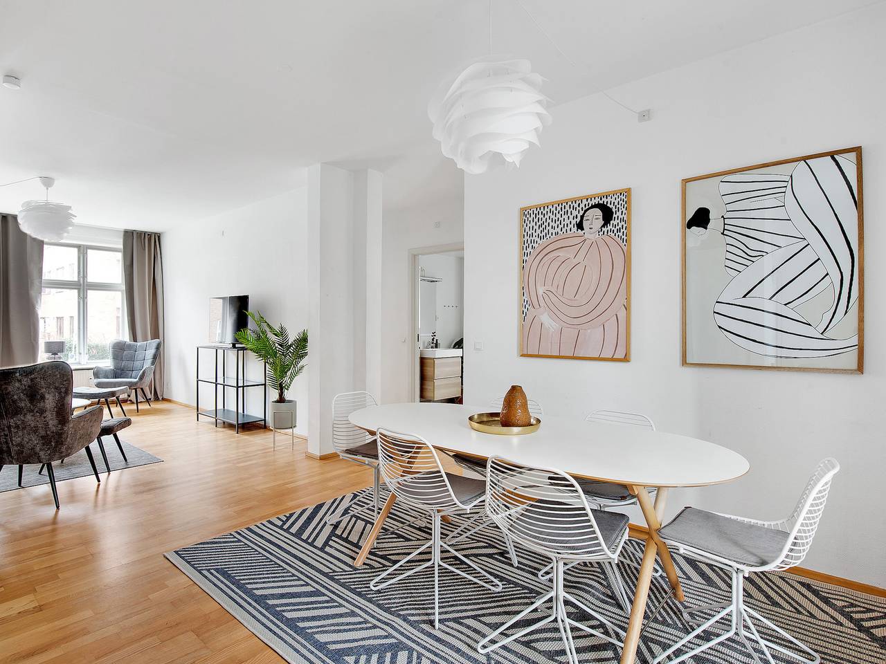 Ganze Wohnung, Sanders Constantin – Schickes 2-Zimmer-Appartement mit Balkon in Frederiksberg, Kopenhagen