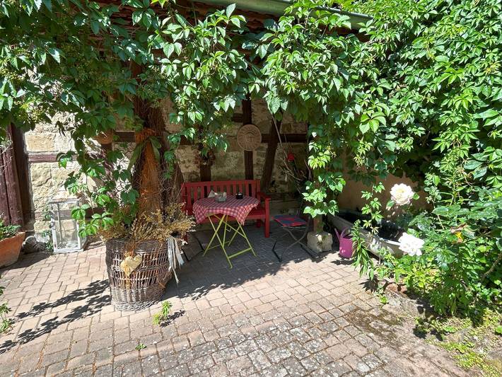 Ferienwohnung für 4 Personen, mit Balkon/Terrasse und Terrasse sowie Garten in Bad Rodach - 3