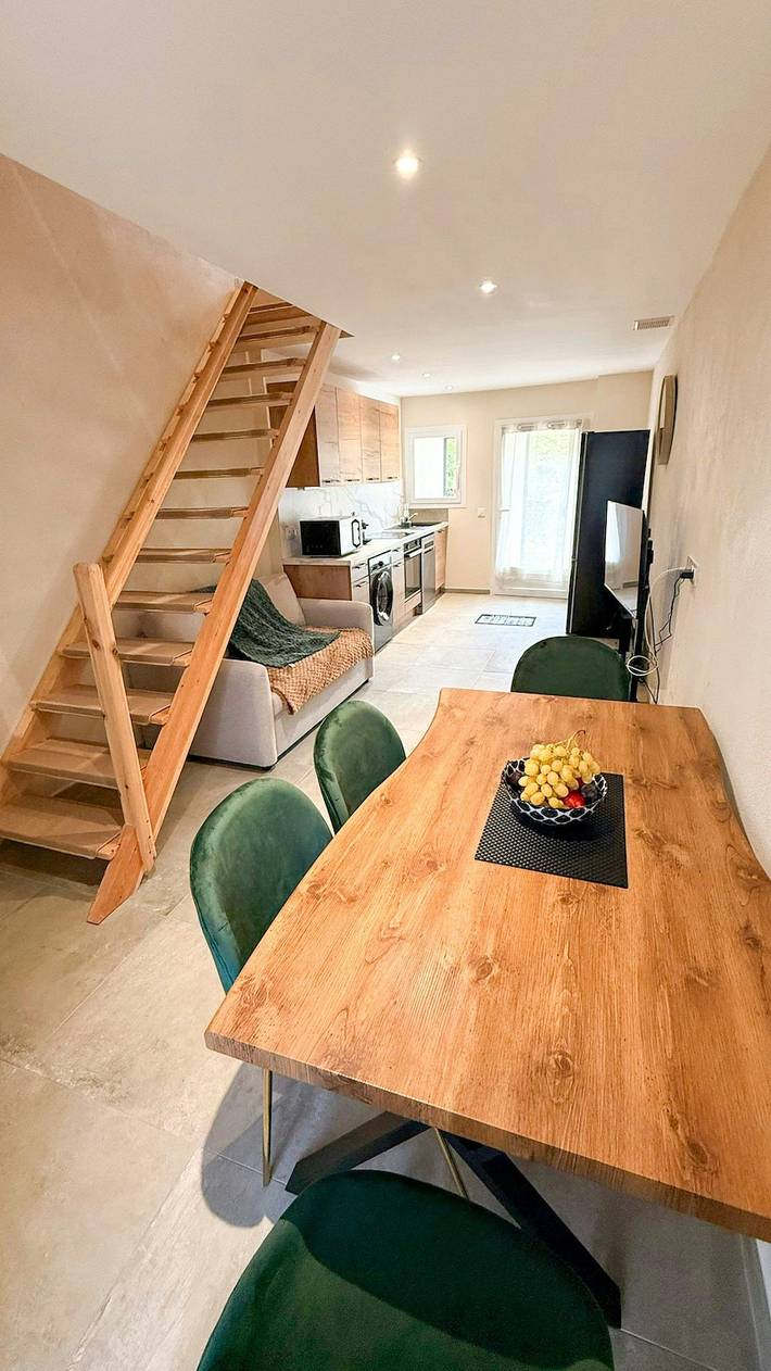 Location de vacances pour 4 personnes, avec jardin et terrasse, adapté aux familles à Borgo - 4