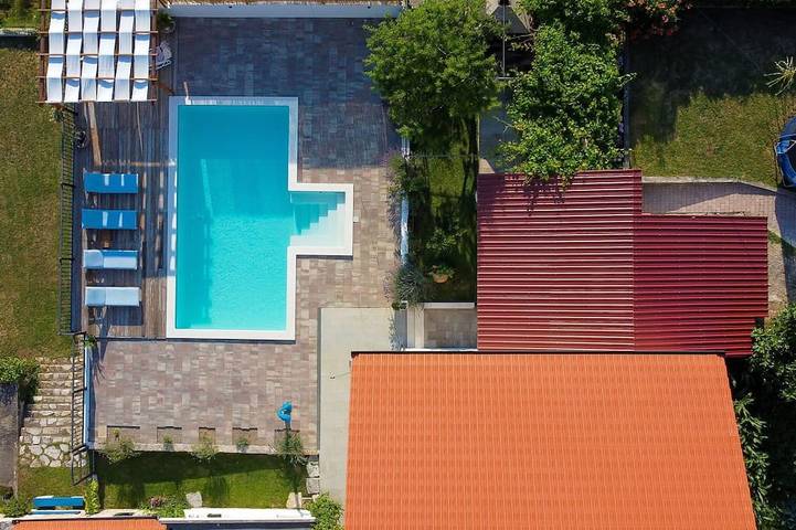 Ferienhaus für 4 Personen, mit Pool und Garten - 1