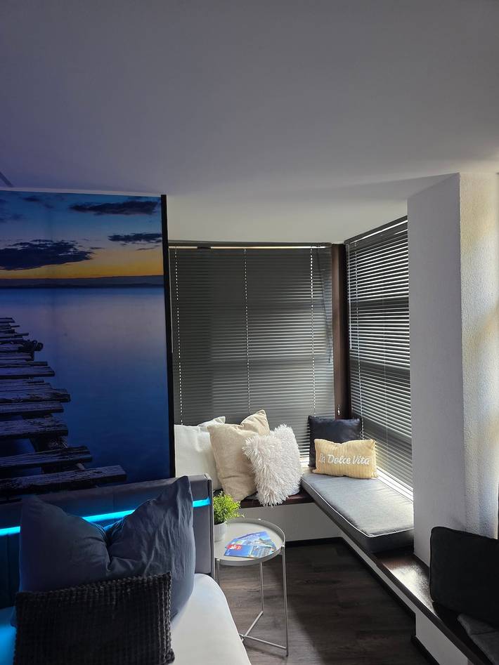 Ganze Wohnung, Bodensee Premium Appartment 'Blue Bay' mit privatem Innenhof in Stockach, Hegau