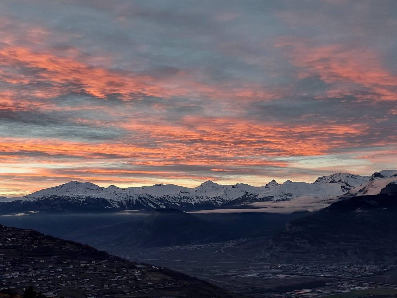 Ganze Wohnung, Wohnung mit Bergblick in Veysonnaz in Veysonnaz, Walliser Alpen