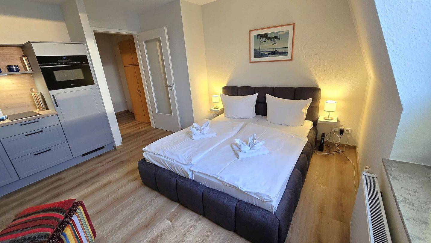 Ganze Wohnung, Alter Reichshof, App. 403 - mit Meerblick in Sassnitz, Nationalpark Jasmund