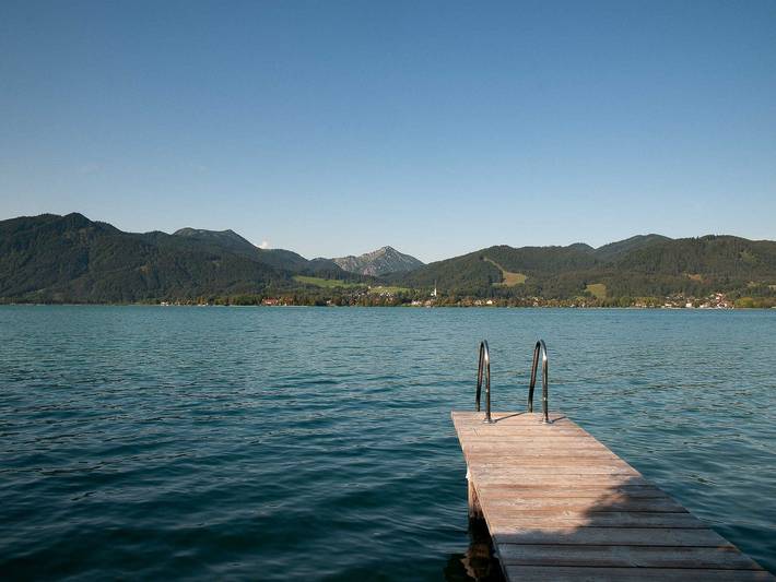 Ferienwohnung für 3 Personen, mit Seeblick und Garten sowie Terrasse am Tegernsee - 3