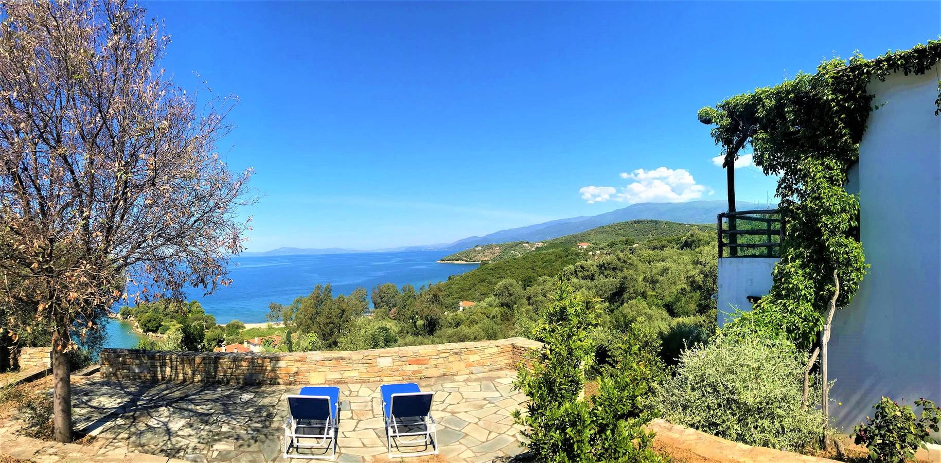 Villa voor 9 personen met uitzicht op zee in Pilion