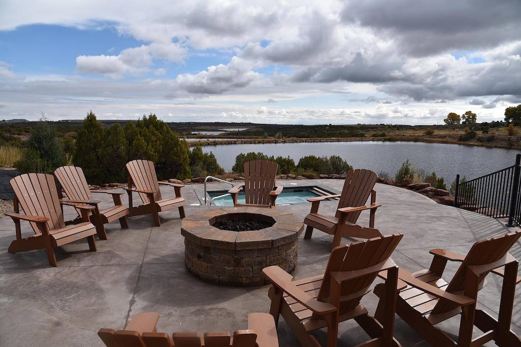 Spektakul��rer See und Fischerort in Ashley National Forest