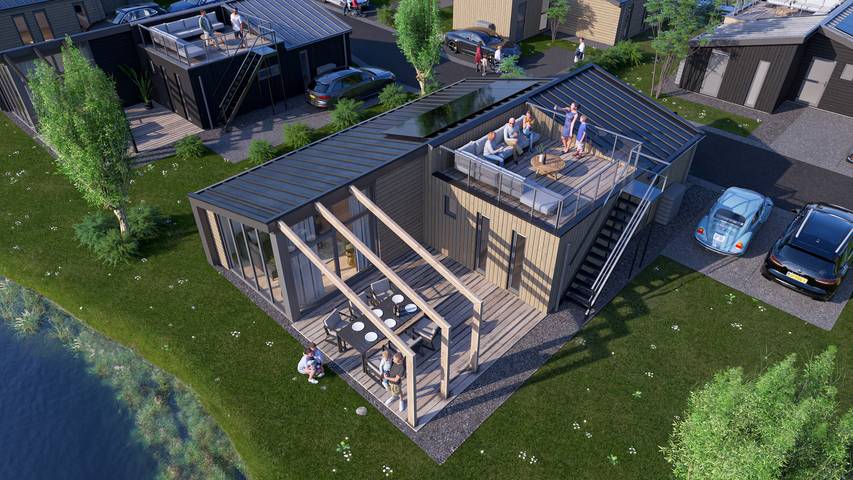 Location de vacances pour 9 personnes, avec terrasse et balcon/terrasse à Enkhuizen - 3