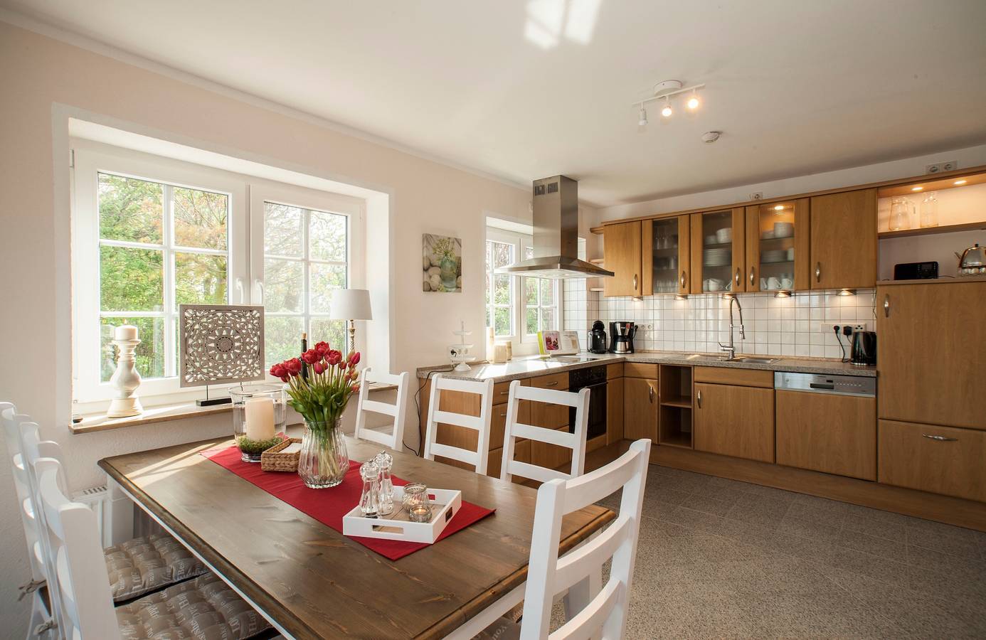 Ferienhaus auf Ferienhof Janssen mit privater Terrasse, Garten und Wlan in Wangerland, Südliche Nordseeküste