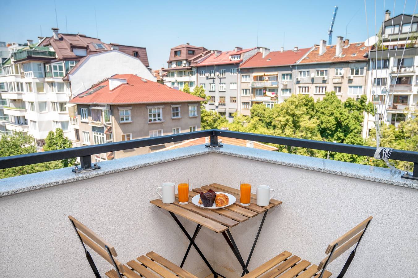 Ganze Wohnung, Ferienwohnung für 4 Personen mit Terrasse in Sofia, Bulgarien