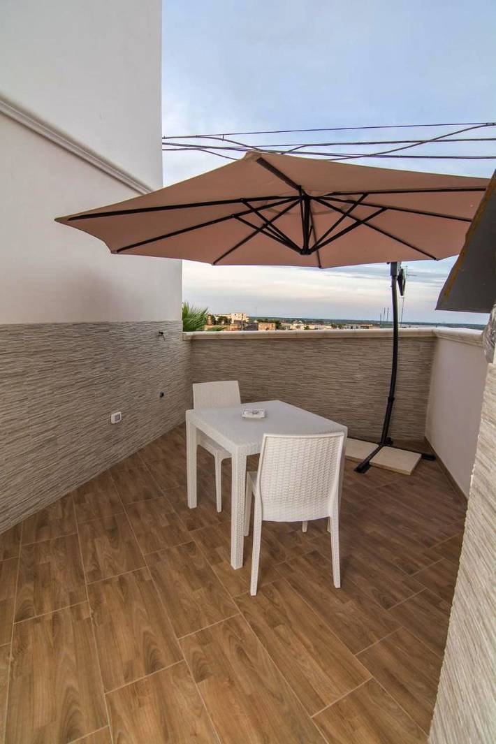 Appartamento per 6 persone, con panorama e terrazza in Massafra