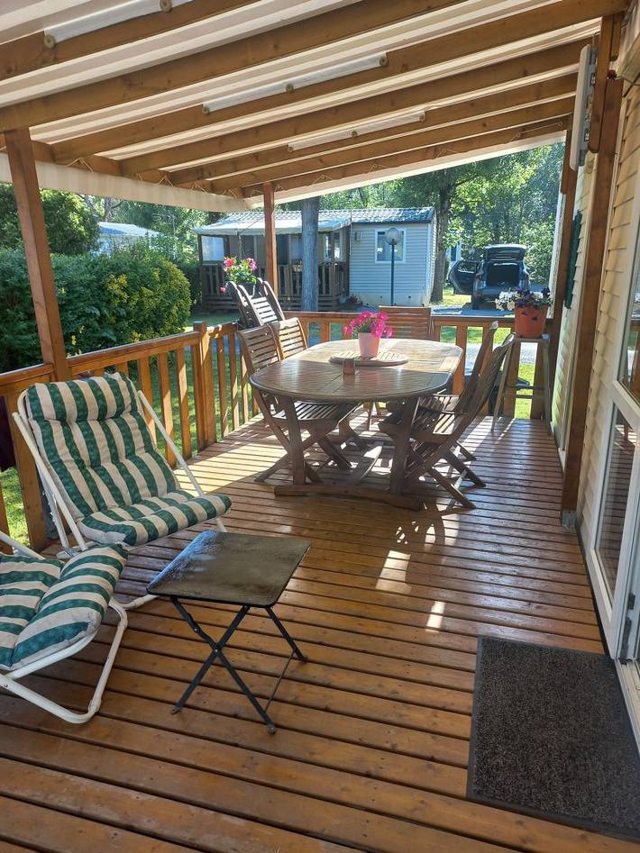 Camping pour 4 personnes, avec terrasse en Pyrénées-Atlantiques - 2