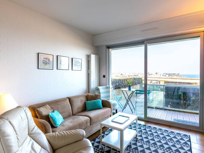 Appartement de vacances pour 2 personnes, avec terrasse et jardin