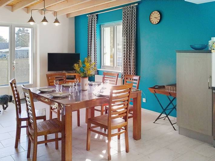 Location de vacances pour 6 personnes, avec terrasse et jardin, animaux acceptés à Bretteville-sur-Ay - 4