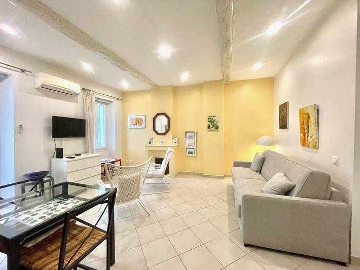 Studio pour 3 personnes, avec Balcon