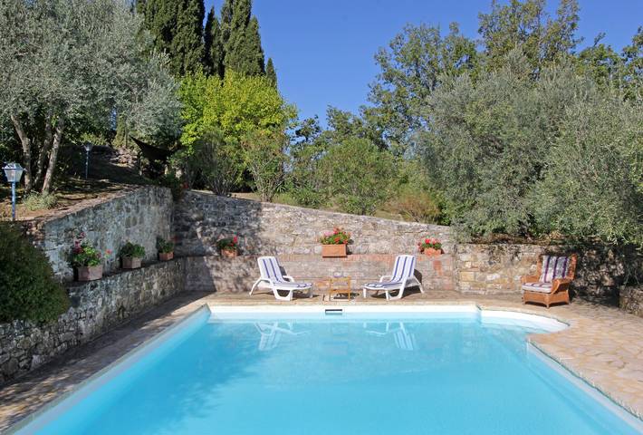 Casa de vacaciones 'Chianti Loft' con vistas a la montaña, Wi-Fi y aire acondicionado in Greve In Chianti, Chianti