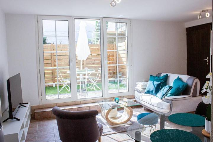 Appartement de vacances pour 2 personnes, avec terrasse ainsi que jardin et vue, animaux acceptés - 1