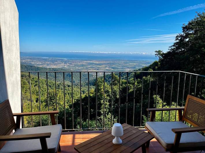 Location de vacances pour 4 personnes, avec vue et terrasse, animaux acceptés à Loreto-di-Casinca