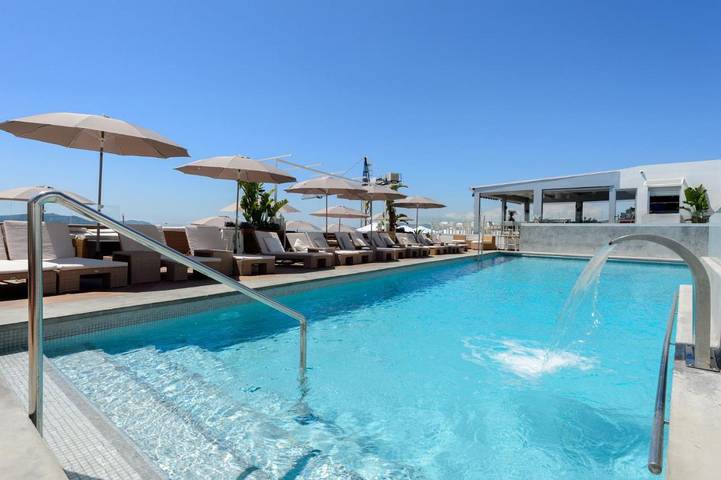 Ferienhaus, mit Balkon und Terrasse sowie Pool in Ibiza Stadt - 4