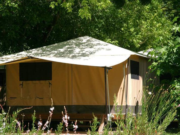 Lodge pour 5 personnes, avec bassin pour enfant, animaux acceptés dans le Gers - 2
