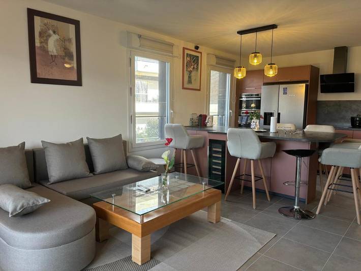 Gîte pour 4 personnes, avec vue et balcon à Vétraz-Monthoux