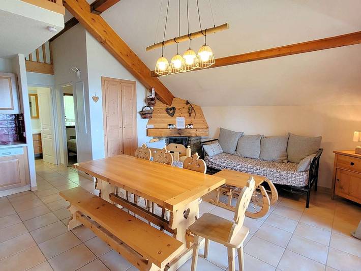 Gîte pour 7 personnes, avec balcon à Saint-Michel-de-Chaillol - 2