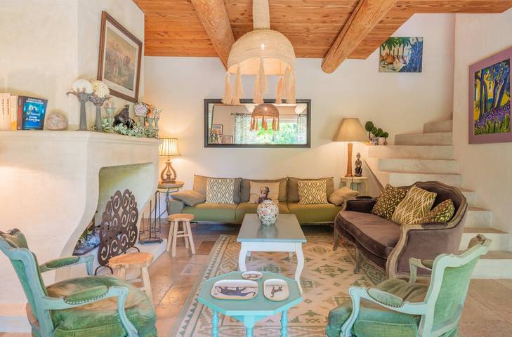 Location de vacances pour 10 personnes, avec piscine et jardin, animaux acceptés à Paradou - 3