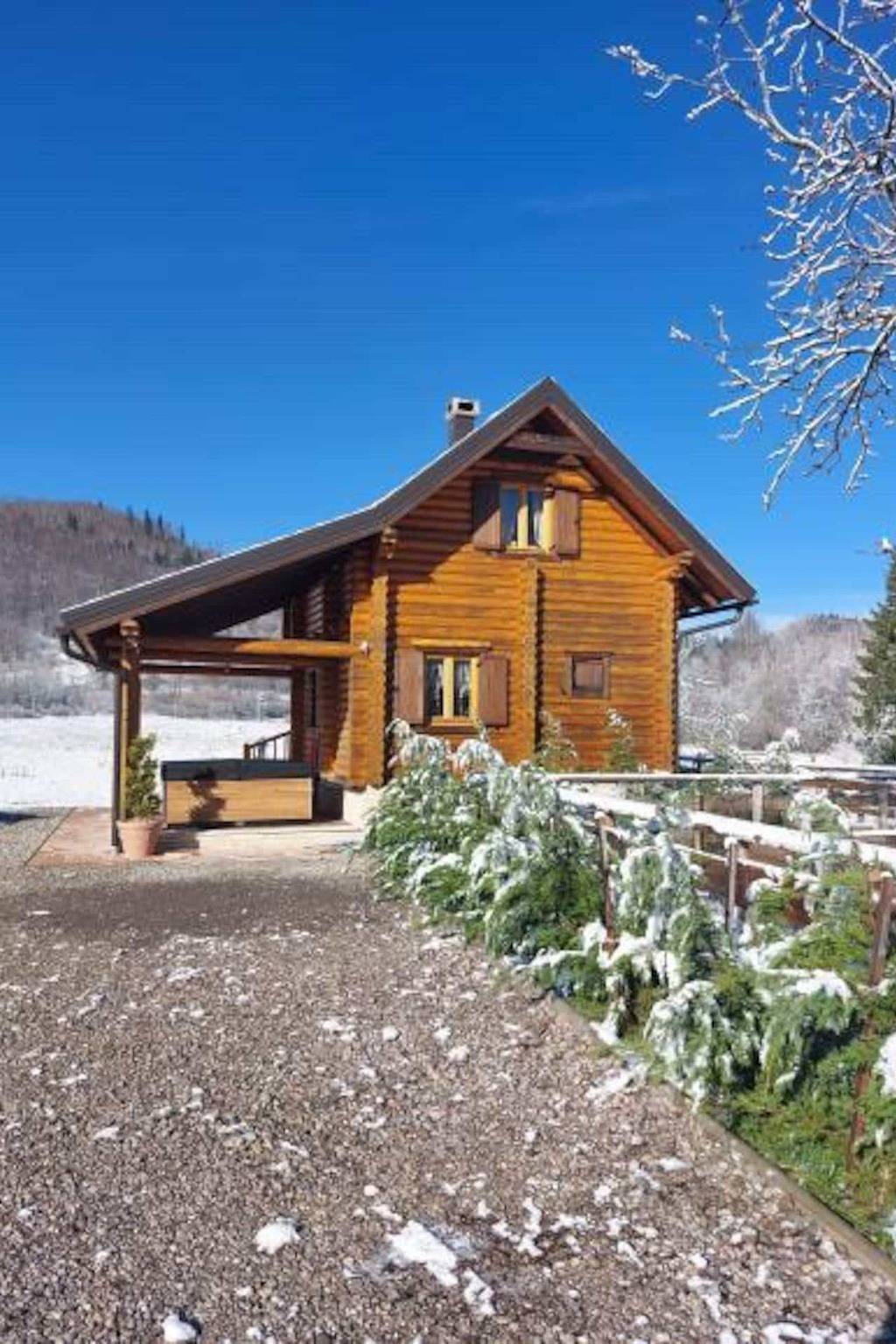 2-Zimmer-Haus mit Terrasse Belo Selo, Gorski kotar K-24979 in Fuzine, Primorje-Gorski Kotar