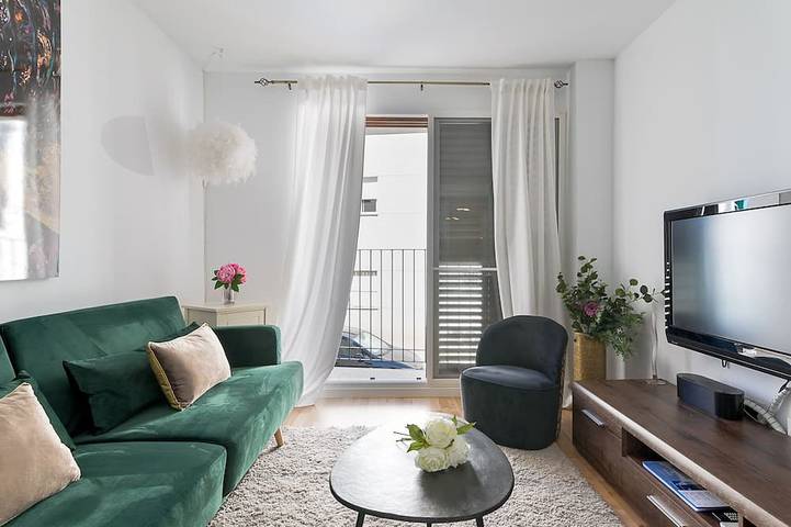 Apartment for 4 people, with balcony and pool in Altea Old Town