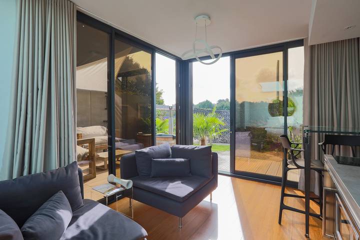 Apartamento entero, Apartamento 'Ecolodge À 300m De La Plage' con jardín privado y balcón in Pléneuf-Val-André, Côte d’Émeraude
