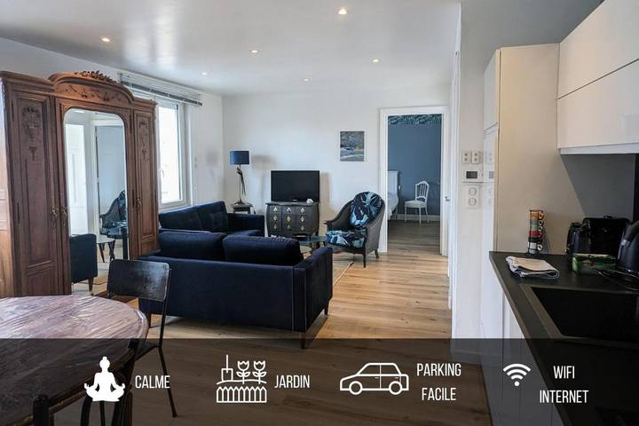Villa pour 4 personnes, avec Terrasse et Jardin