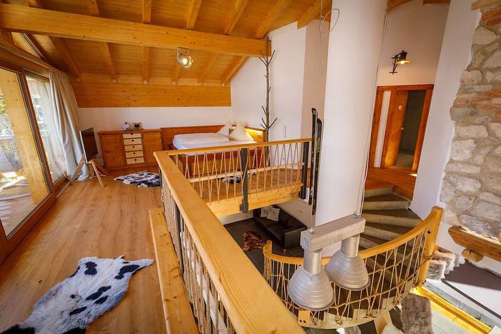 Chalet für 6 Personen, mit Sauna und Garten sowie Whirlpool im Mittenwald - 2