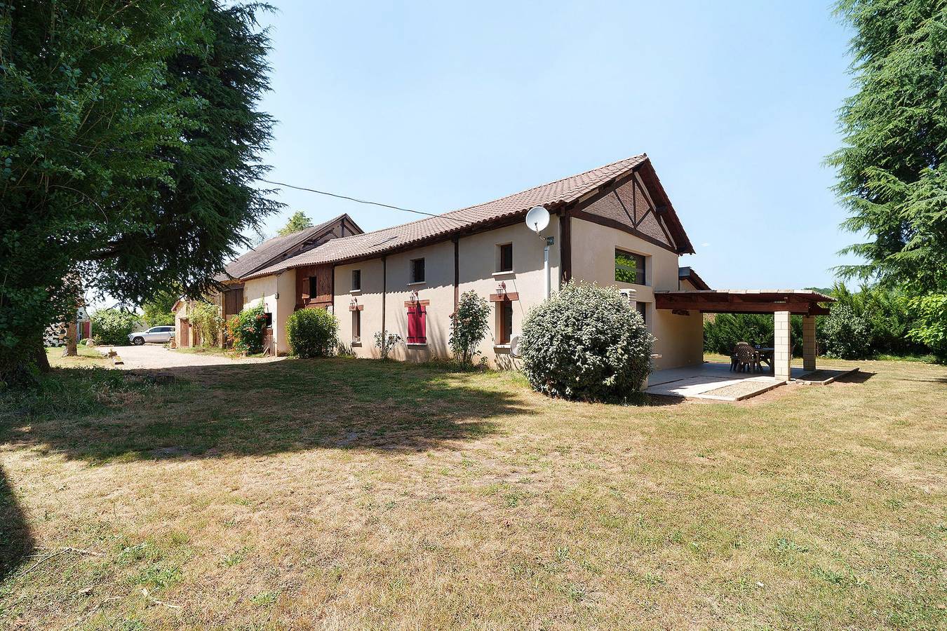 Gîte Jardin De Pomarède avec terrasse privée, Wi-Fi et climatisation in Prigonrieux, Périgord Pourpre