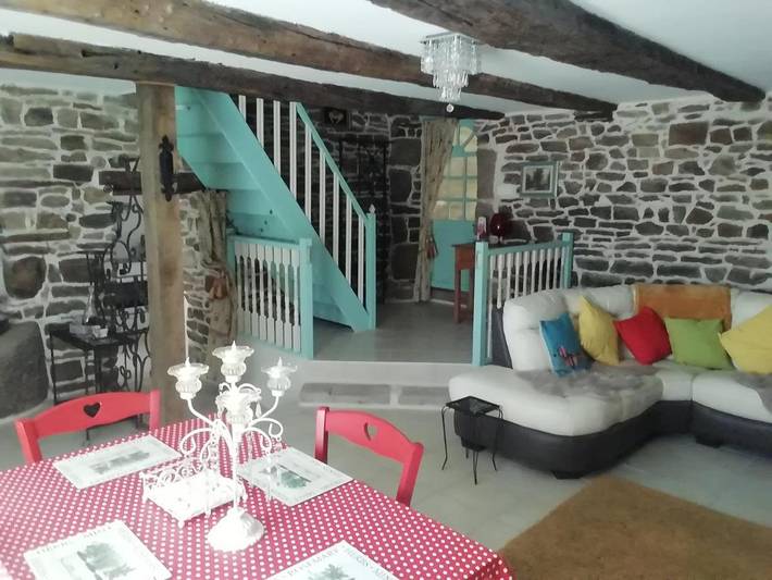 Gîte pour 2 personnes, avec jardin et vue à Carnoët