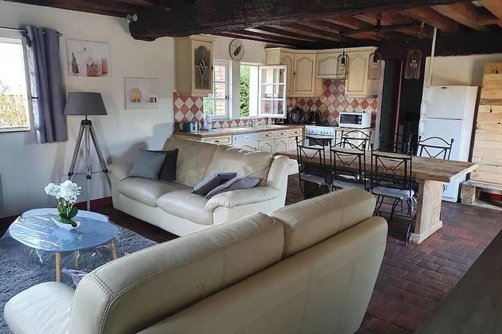 Maison de vacances pour 6 personnes, avec Terrasse et Jardin à Salbris