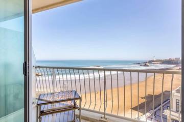 Gîte pour 4 personnes, avec balcon dans Le Bellevue (Biarritz)