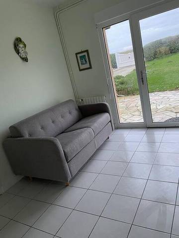 Gîte pour 3 personnes, avec terrasse dans Plage des Dunes