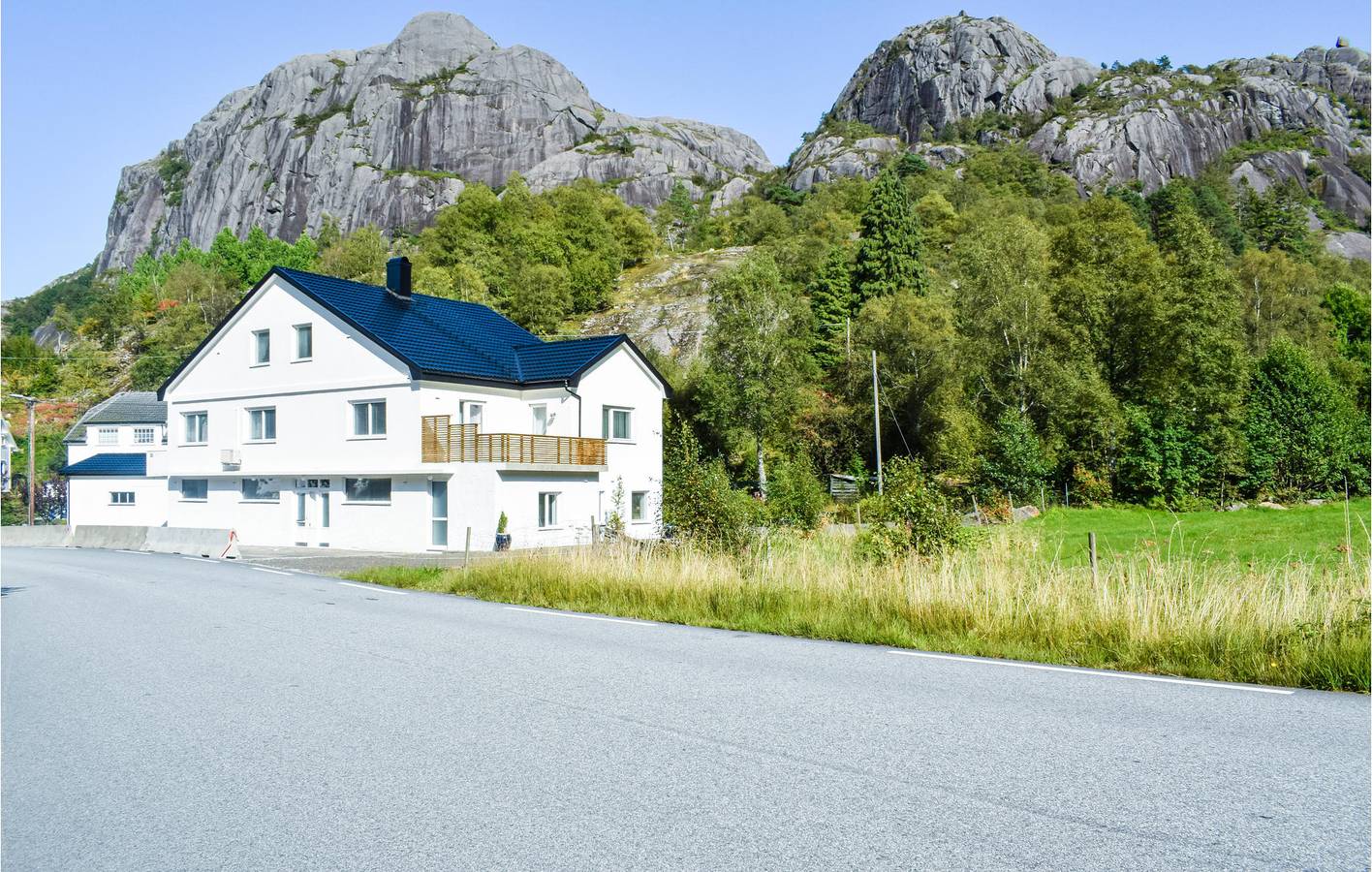 Ferienhaus für 9 Personen mit Garten in Sokndal