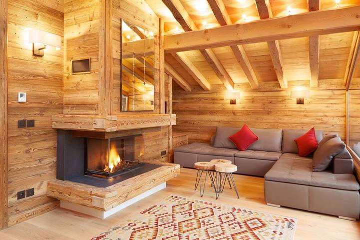 Chalet pour 8 personnes, avec balcon