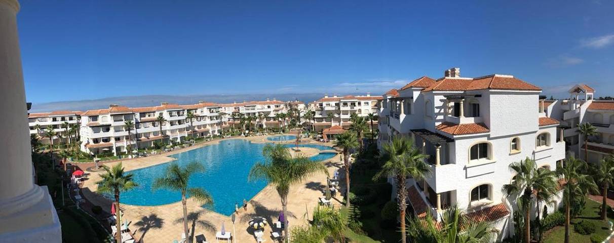 Appartement de vacances pour 6 personnes, avec vue et piscine ainsi que terrasse et jardin - 1