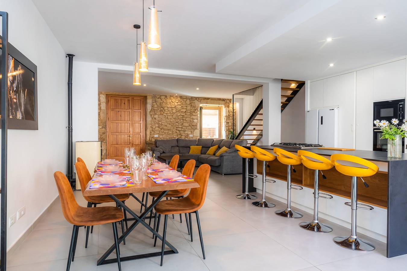 Feriehus for 6 personer med have in Santa Margalida, Nord Mallorca