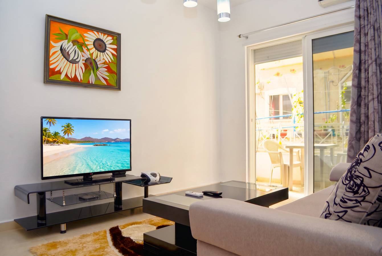 Apartamento entero, Apartamento de vacaciones para 3 personas con balcón in Sarandë, Vlorë