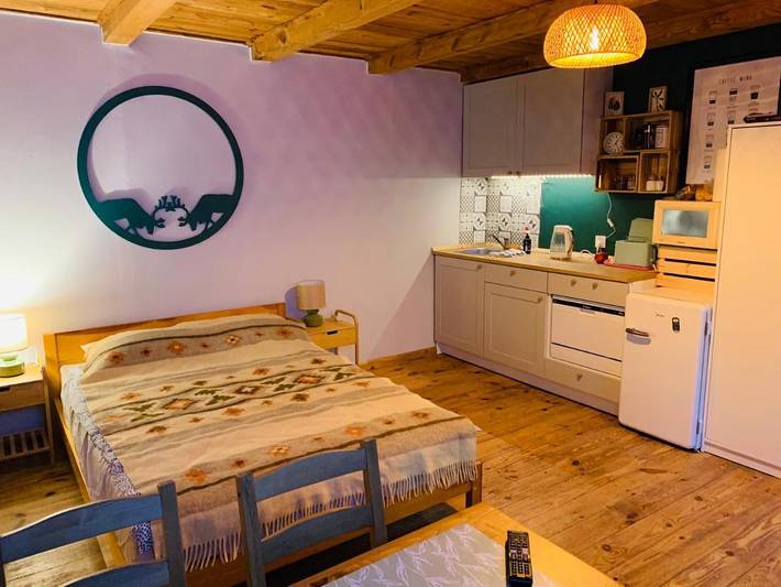 Ferienwohnung für 2 Personen, mit Terrasse und Ausblick, mit Haustier in den Masuren