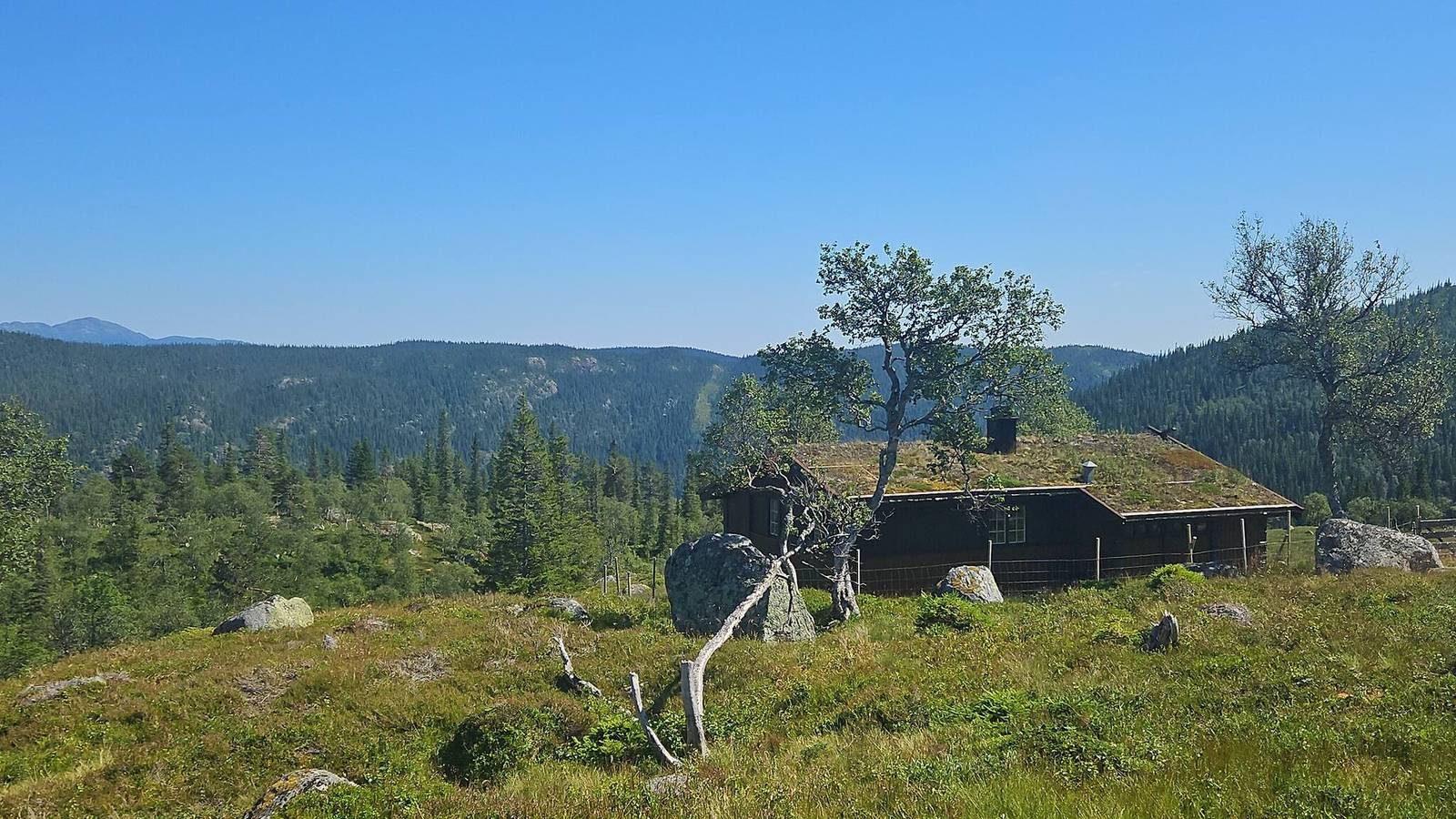 Chalet voor 6 personen met uitzicht in Vinje (Noorwegen)