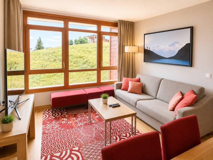 Apartamento de vacaciones para 6 personas, con balcón y sauna además de piscina y jacuzzi - 1