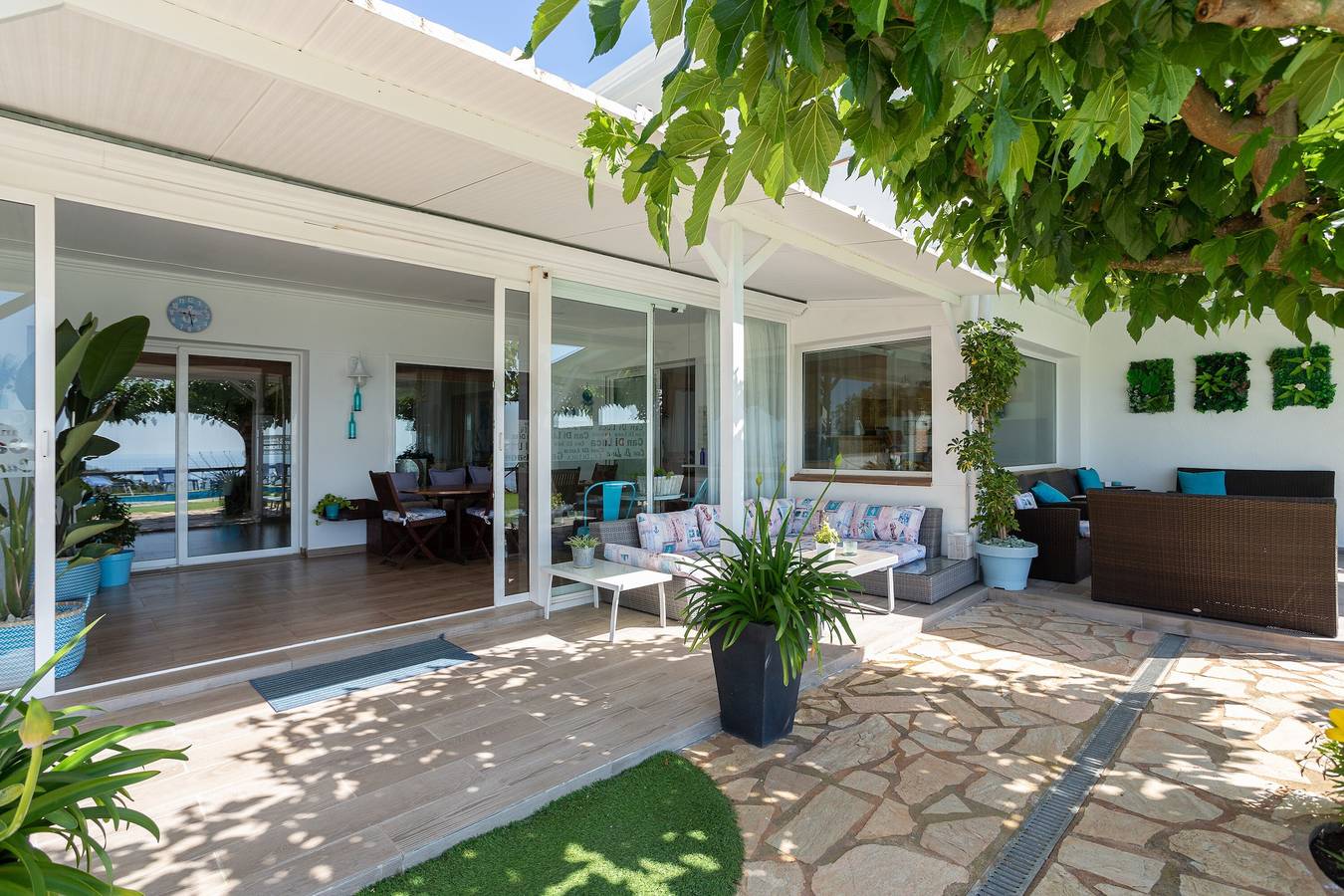 Ferienhaus "Can di Luca" mit Meerblick, Pool und Wlan in Malgrat de Mar, Costa del Maresme